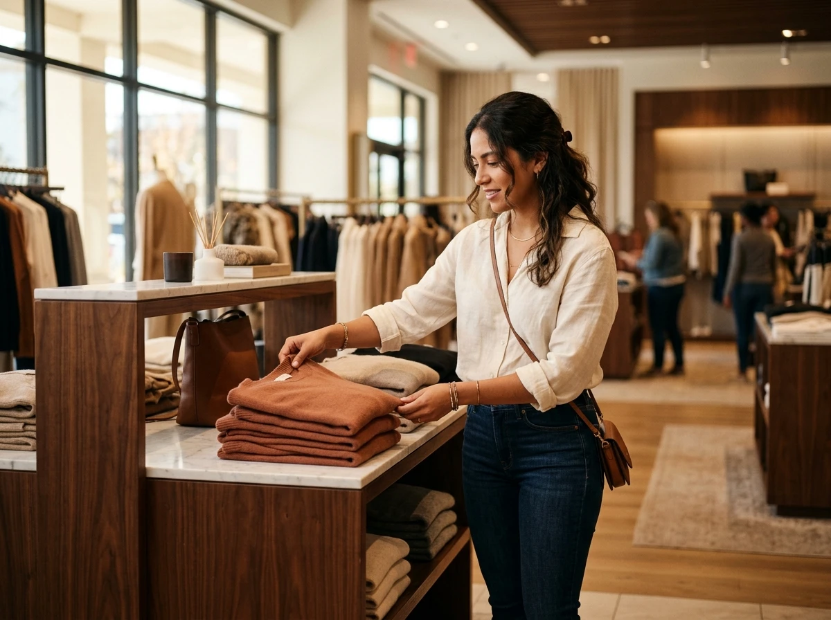 Personal shopper de Boxly en outlet de San Diego